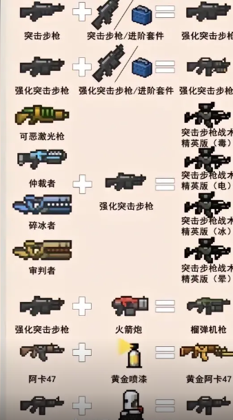 元气骑士武器合成表2024最新 2024武器合成表大全图片10