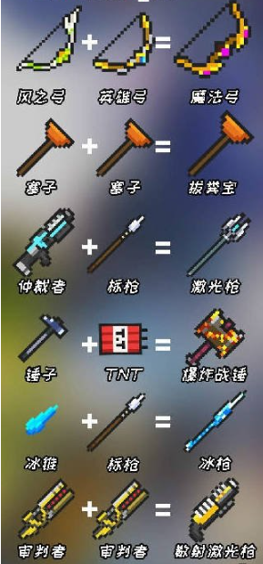 元气骑士武器合成表2024最新 2024武器合成表大全图片16