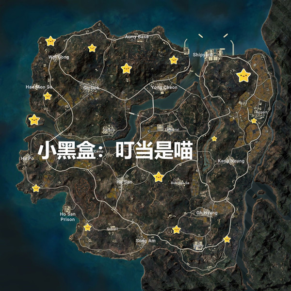 绝地求生泰戈地图密室位置大全 泰戈神秘钥匙获取位置图文一览[多图]图片1