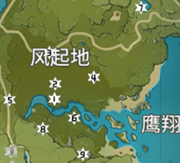 原神风神瞳分布图2024 66个蒙德风神瞳位置汇总[多图]图片12