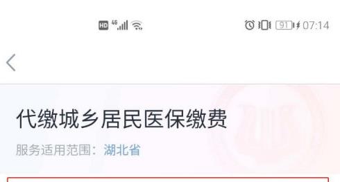 鄂汇办怎么代缴医疗保险 2024代缴看医生的医疗保险方法图片6