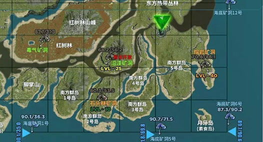 方舟生存进化地图大全 2024全地图图示详解[多图]图片6