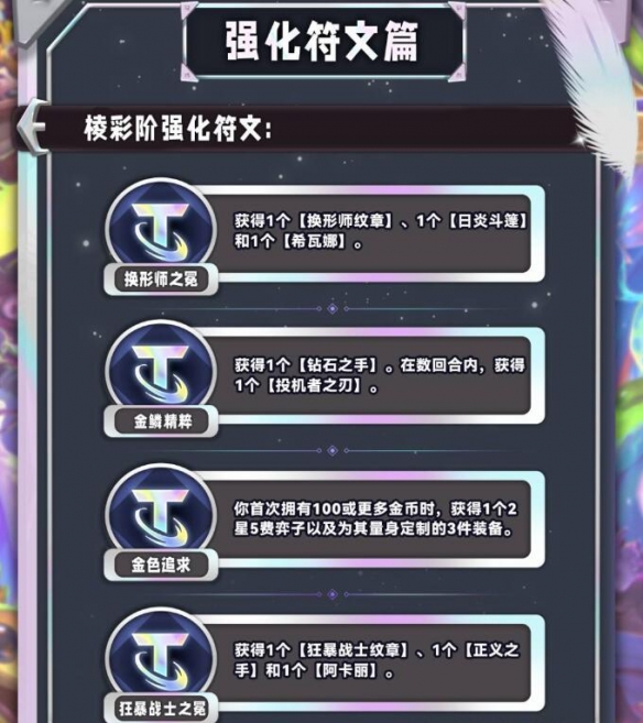 云顶之弈s12彩色海克斯图鉴大全 s12银色/黄金/棱彩海克斯羁绊一览[多图]图片24