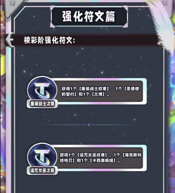 云顶之弈s12彩色海克斯图鉴大全 s12银色/黄金/棱彩海克斯羁绊一览[多图]图片33