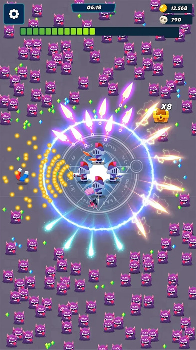 怪物突袭极限生存游戏安卓免广告版 v1.2.1截图1