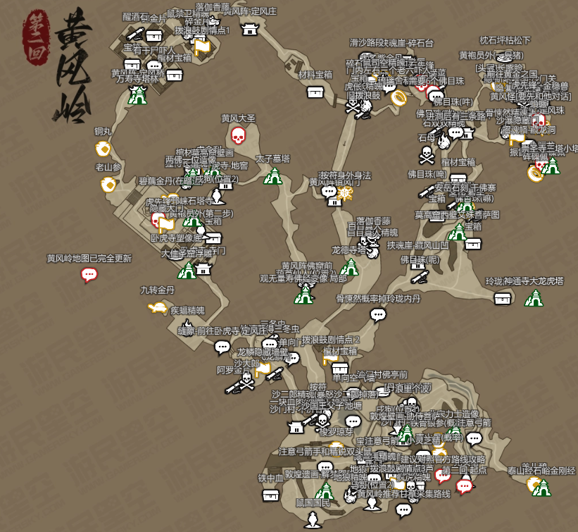 黑神话悟空新地图大全   版本更新地图总汇[多图]图片16