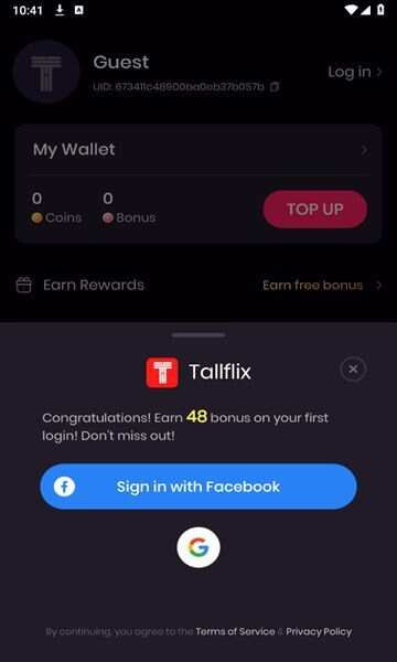 Tallflix短剧视频软件官方下载图1: