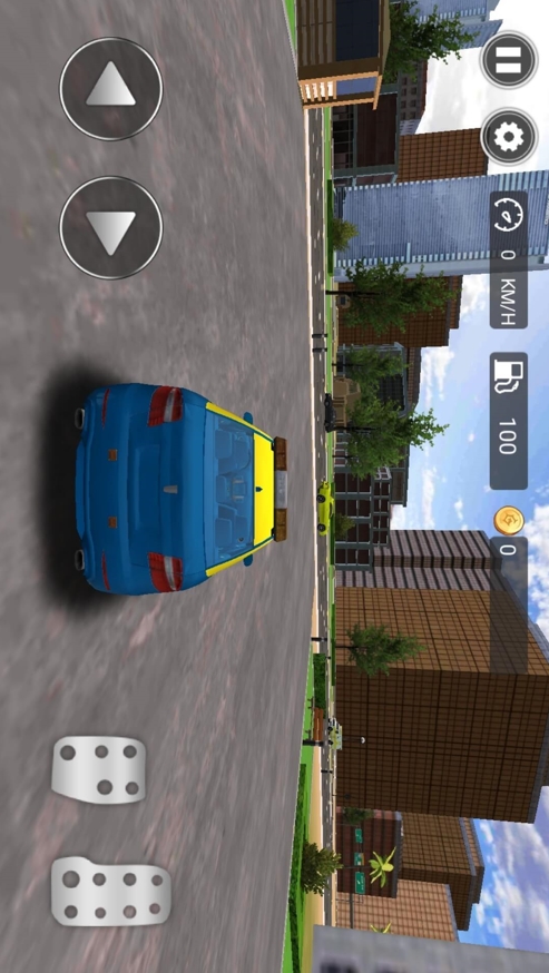 都市警车模拟小游戏图1