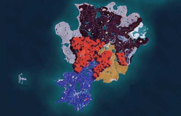 幻兽帕鲁天坠之地帕鲁分布图   天坠之地新增帕鲁位置总汇[多图]图片16