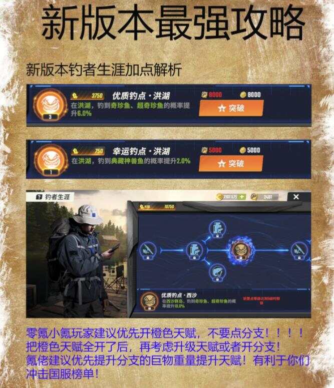 欢乐钓鱼大师新版本最强攻略 最强buff选择及加点一览[多图]图片4