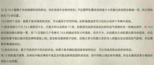 塔瑞斯世界S0赛季最强输出职业推荐 S0赛季输出专精排行榜一览[多图]图片2