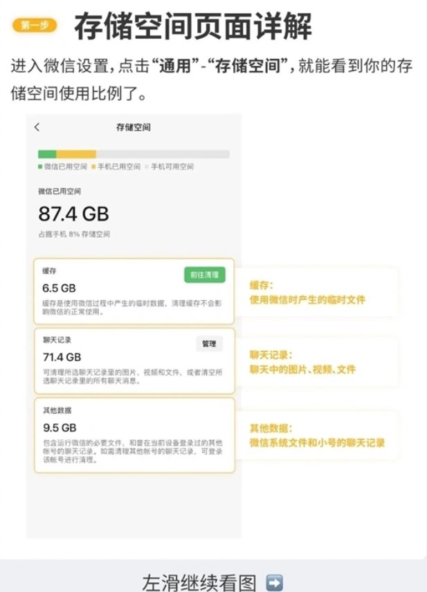 微信储存空间不足解决方法有哪些 微信储存空间不足解决步骤图片1