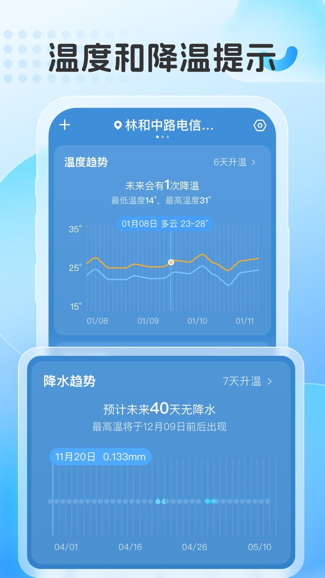 早时天气app图1