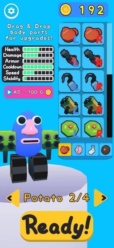 马铃薯竞技场游戏最新手机版（Potato Arena）图片1