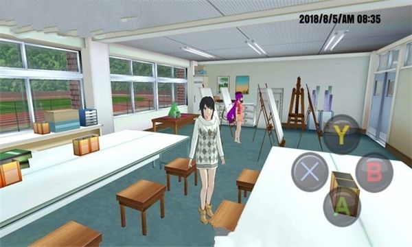 女子高中模拟器中文游戏手机版图1:yjk