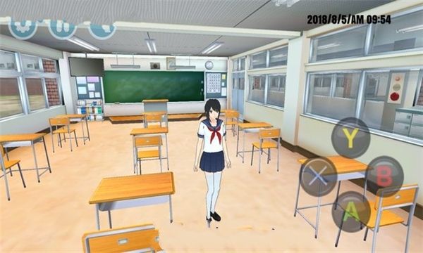 女子高中模拟器中文游戏手机版图片1