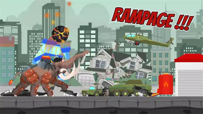 猛犸象摧毁都市中文版图2