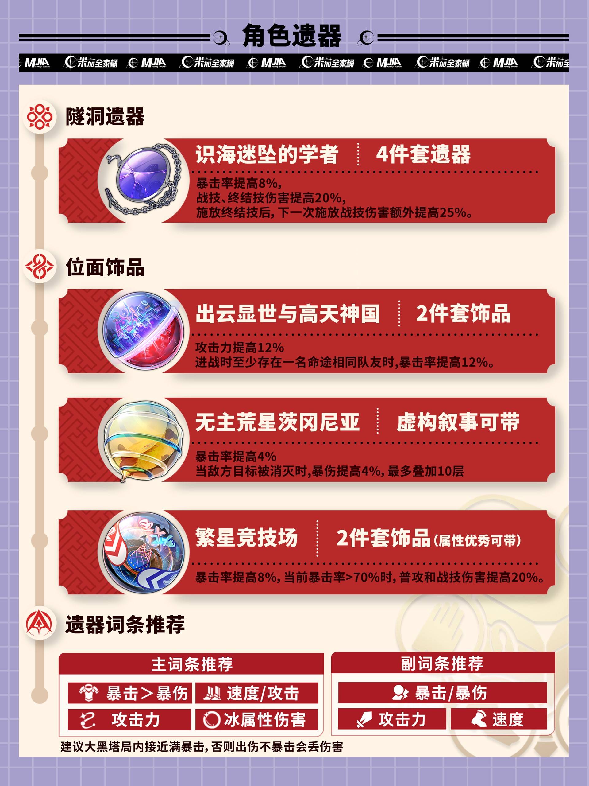 崩坏星穹铁道3.0大黑塔养成攻略 大黑塔出装配队推荐[多图]图片2