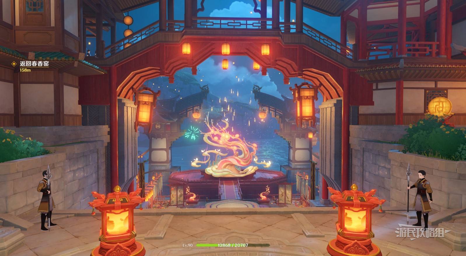 原神5.3海灯节观景镜|烟花筒|吉语钱道具位置汇总一览图片10
