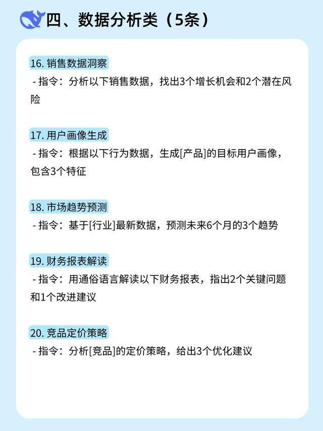DeepSeek指令大全  DeepSeek快捷指令总汇图片5