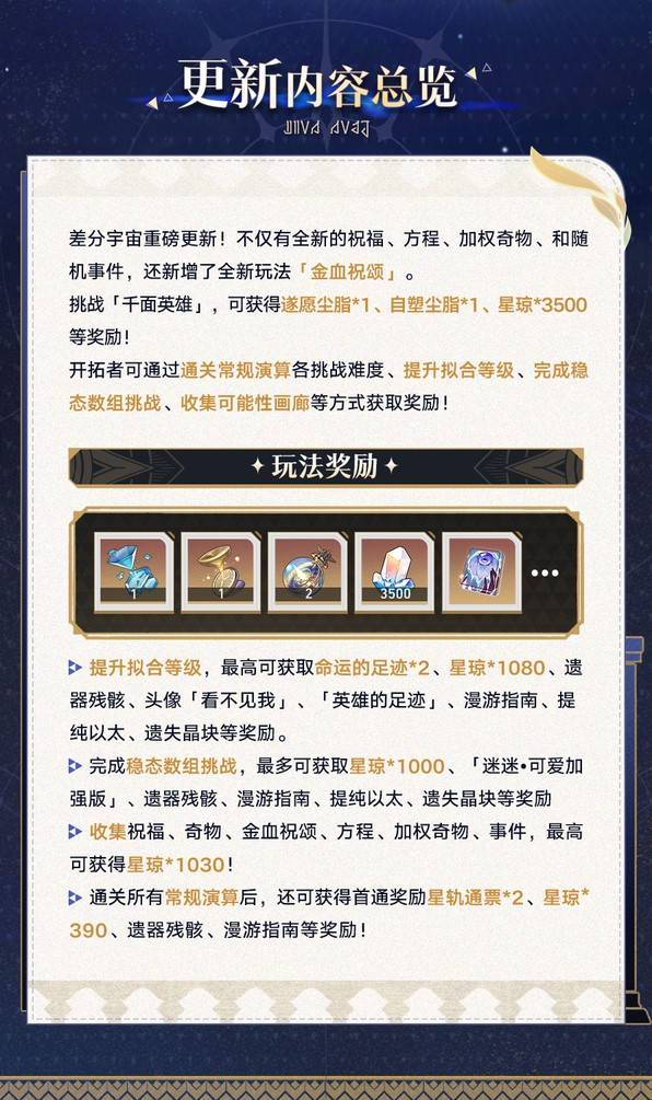 崩坏星穹铁道3.1版本差分宇宙怎么玩 3.1差分宇宙玩法攻略图片3