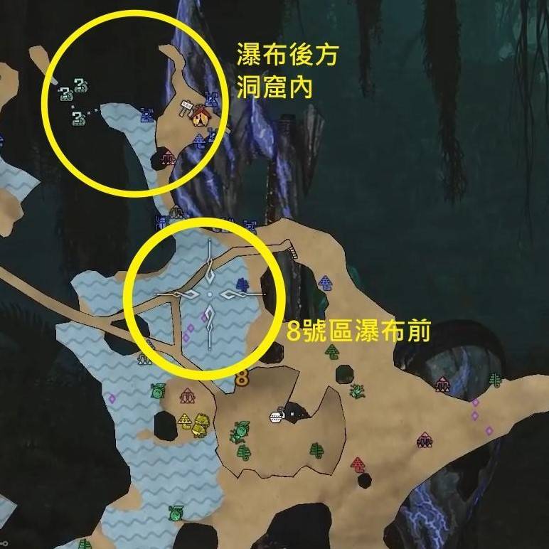 怪物猎人荒野全部鱼类钓点位置汇总一览图片2