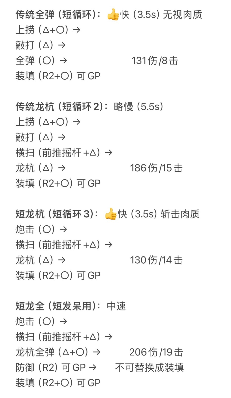 怪物猎人荒野铳枪出招表一览  铳枪连招教学图片3