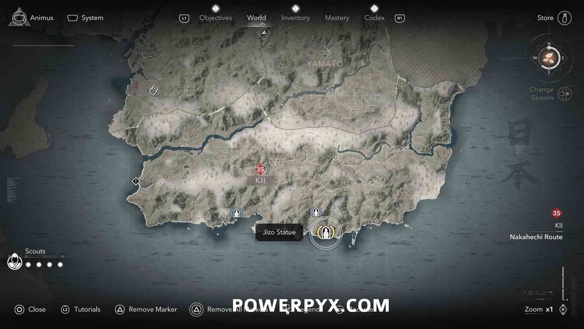 刺客信条影全部地藏像位置汇总一览图片78
