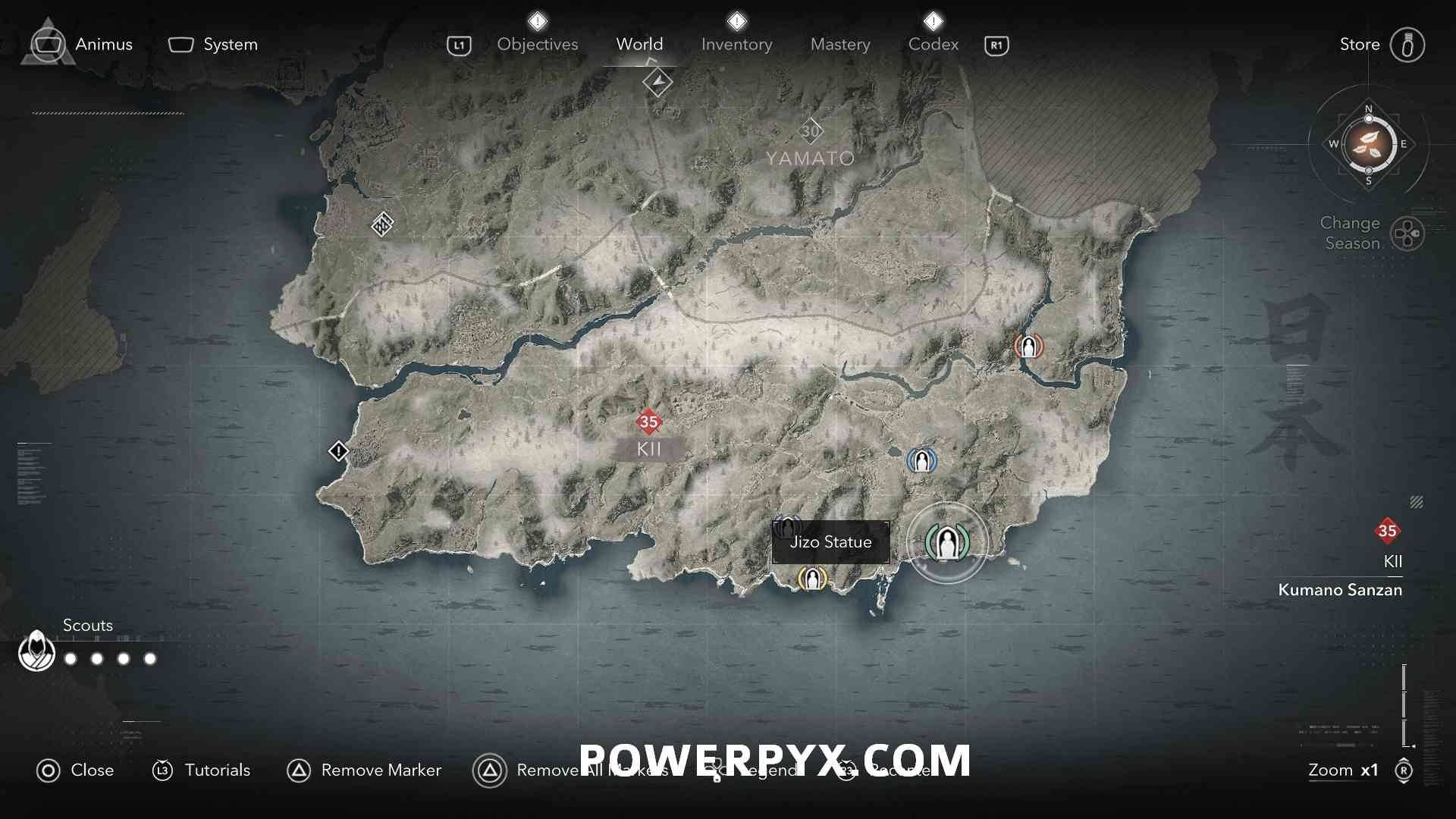 刺客信条影全部地藏像位置汇总一览图片80