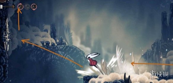 空洞骑士丝之歌二段跳位置在哪   幻羽披风二段跳拿到方法[多图]图片79