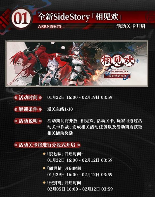 明日方舟2025新年活动总汇   新春版本更新内容全介绍图片2