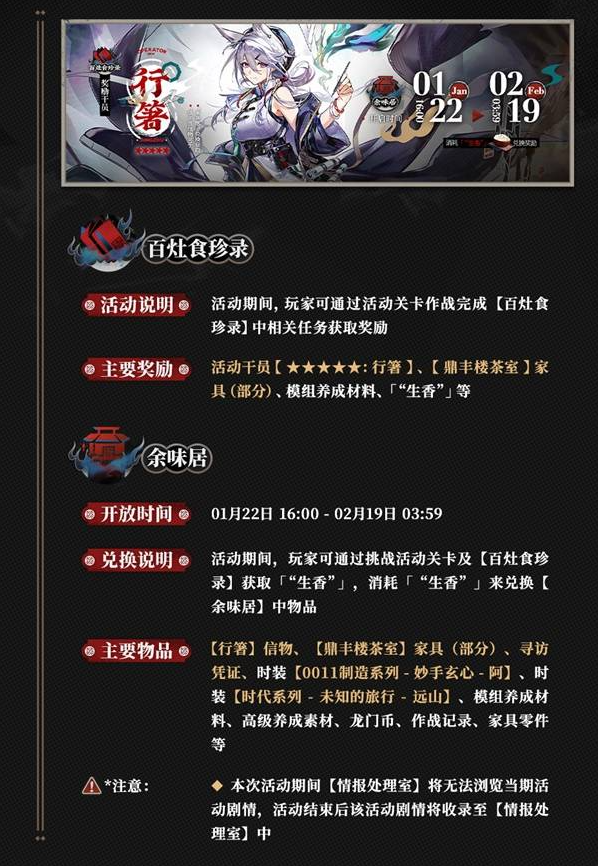 明日方舟2025新年活动总汇   新春版本更新内容全介绍图片3