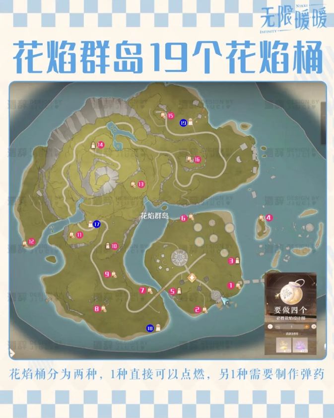 无限暖暖花焰群岛全收集攻略   花焰群岛烟花|奇想气球位置总汇图片1