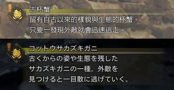 怪物猎人荒野生物有哪些  所有环境生物大全图片27