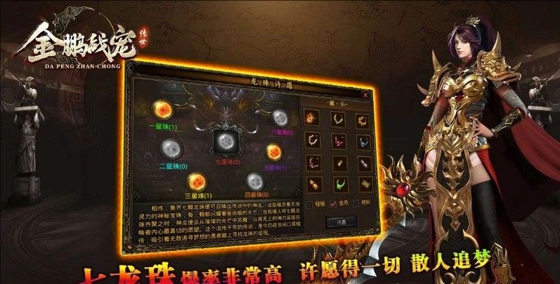金鹏战宠传世游戏下载安装图1:zcc