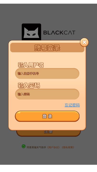 黑猫天气助手app图1