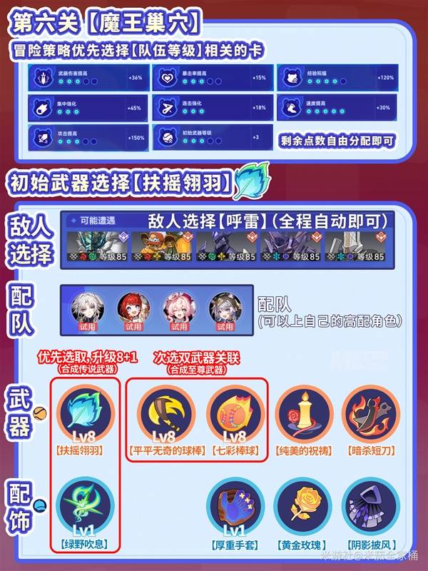 崩坏星穹铁道3.3银河球棒侠传说1-6关攻略大全（魔王巢穴篇）[多图]图片6