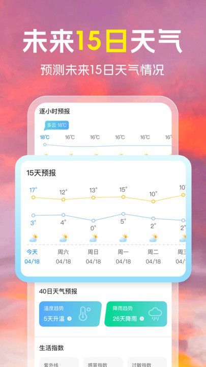 天气预报准雨报app图3