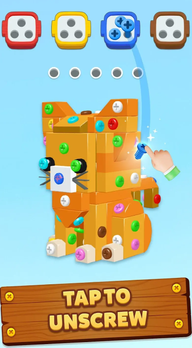 螺丝王国安卓版下载（Screwdom 3D）图3:zcc