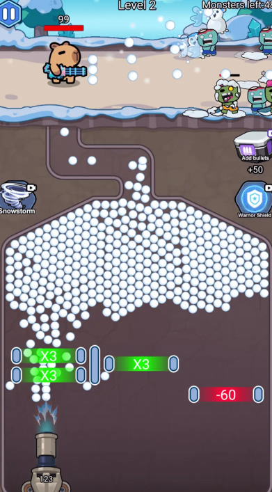 雪球子弹倍增器游戏最新版图3:zcc