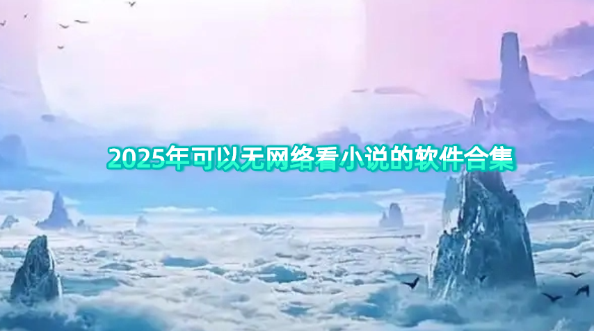 2025年可以无网络看小说的软件合集