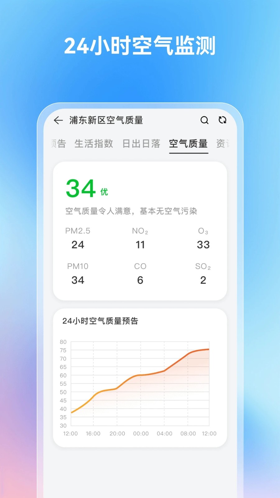 云迹天气app图1